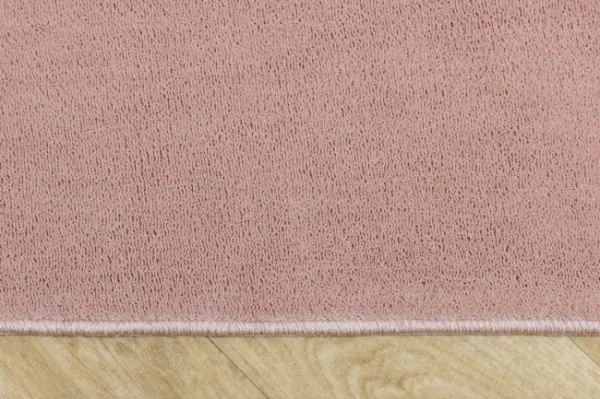 Protišmykový koberec PLUSH púdrovoružový