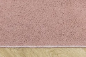 Protišmykový koberec PLUSH púdrovoružový