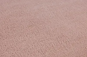 Protišmykový koberec PLUSH púdrovoružový
