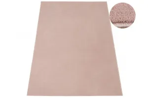 Protišmykový koberec PLUSH púdrovoružový