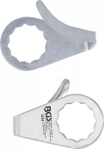 BGS Technics Náhradné nože – polkruhové pre BGS 3218/9291, 36 mm (2 ks)