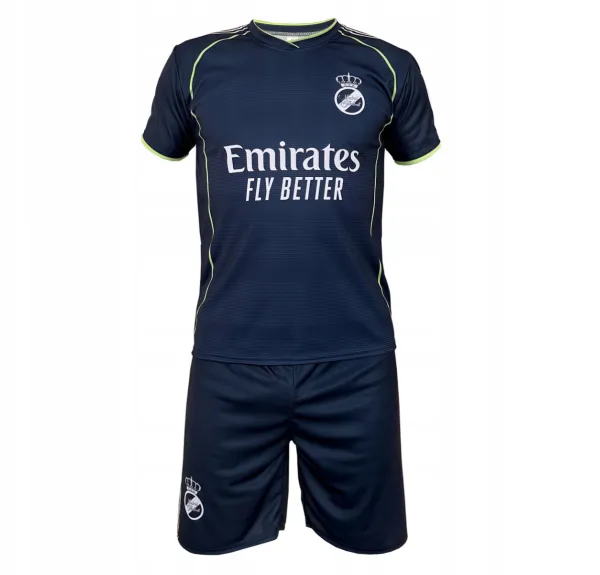 JAKS Detský futbalový dres s podkolienkami Mbappé Real Madrid modrý Rozmery: 122