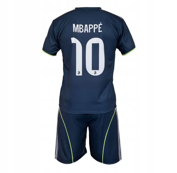 JAKS Detský futbalový dres s podkolienkami Mbappé Real Madrid modrý Rozmery: 122