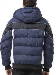 Pánska bunda CIPO & BAXX CM226 NAVYBLUE Farba: Tmavomodrá, Konfekčná veľkosť: M