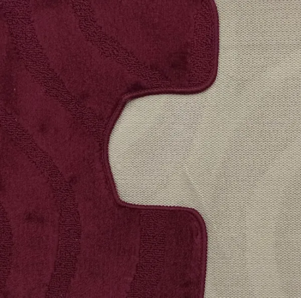 Sada kúpeľňových koberčekov Montana Symphony Aubergine