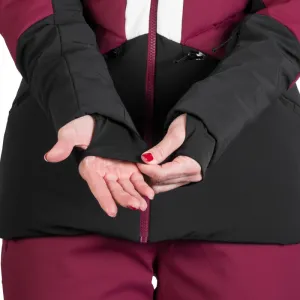 Dámska lyžiarska bunda NORTHFINDER NANETTE-510cherry