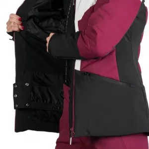Dámska lyžiarska bunda NORTHFINDER NANETTE-510cherry