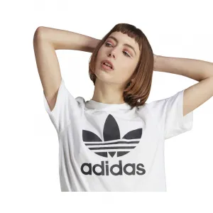 Dámske tričko s krátkym rukávom ADIDAS ORIGINALS TREFOIL TEE-IK4036-white