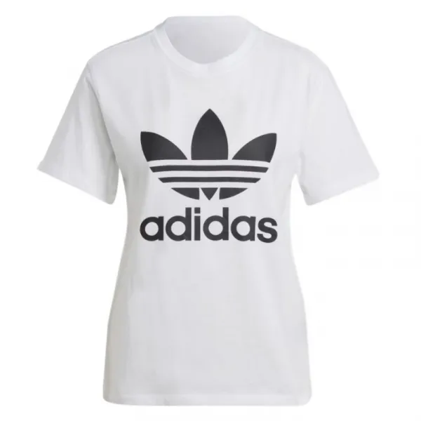 Dámske tričko s krátkym rukávom ADIDAS ORIGINALS TREFOIL TEE-IK4036-white