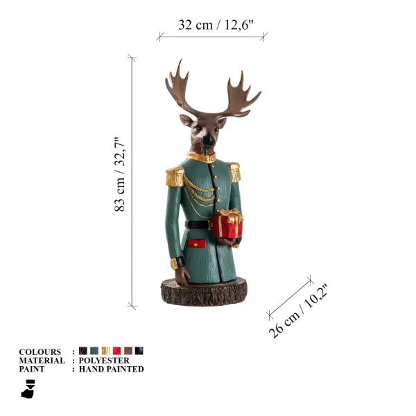 Dekoratívny predmet Chrıstmas Deer