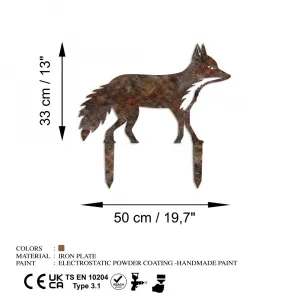 Záhradná dekorácia Fox -A 01