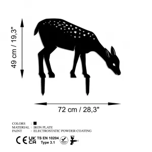 Záhradná dekorácia Gazelle 01