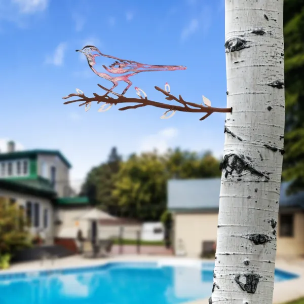 Záhradná dekorácia Bird on the branch 25