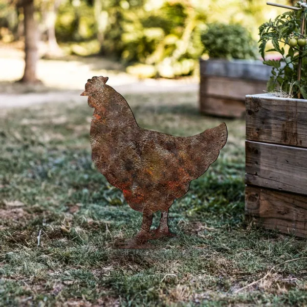 Záhradná dekorácia Chicken -A 01