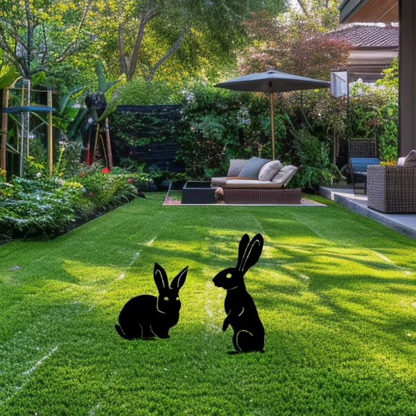 Decorative Garden Object Set (2 Pieces) RaAbbits 01