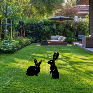 Decorative Garden Object Set (2 Pieces) RaAbbits 01