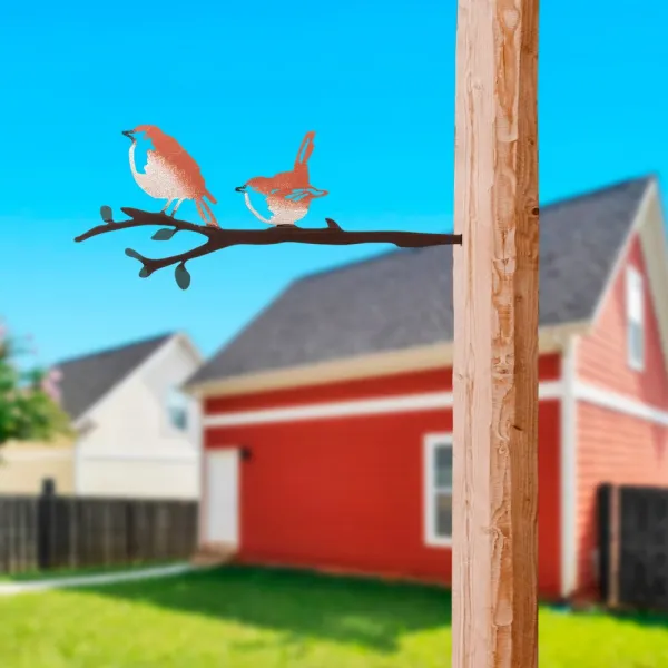Záhradná dekorácia Bird on the branch 23