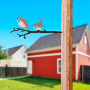 Záhradná dekorácia Bird on the branch 23