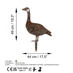 Záhradná dekorácia Goose -A 01