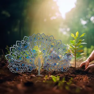 Záhradná dekorácia Peacock v3