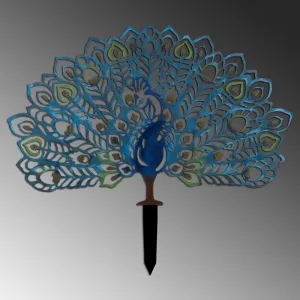 Záhradná dekorácia Peacock v2