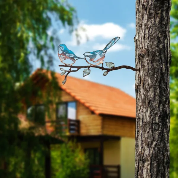 Záhradná dekorácia Bird on the branch 24