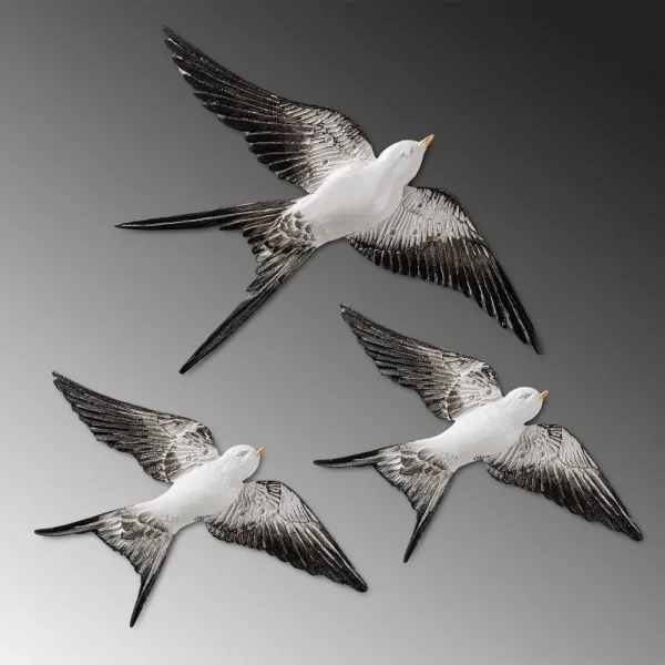 Dekoratívny doplnok na stenu Flying Swallow - 2