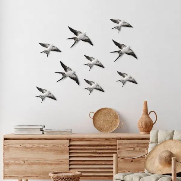 Dekoratívny doplnok na stenu Flying Swallow - 2