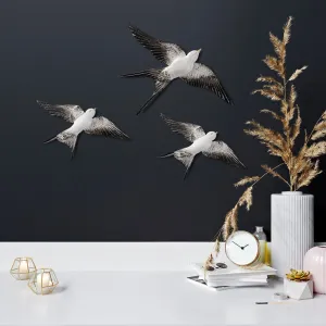 Dekoratívny doplnok na stenu Flying Swallow - 2