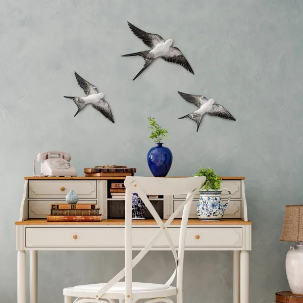 Dekoratívny doplnok na stenu Flying Swallow - 2