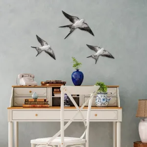 Dekoratívny doplnok na stenu Flying Swallow - 2