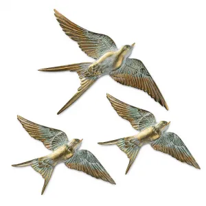 Dekoratívny doplnok na stenu Flying Swallow - 1