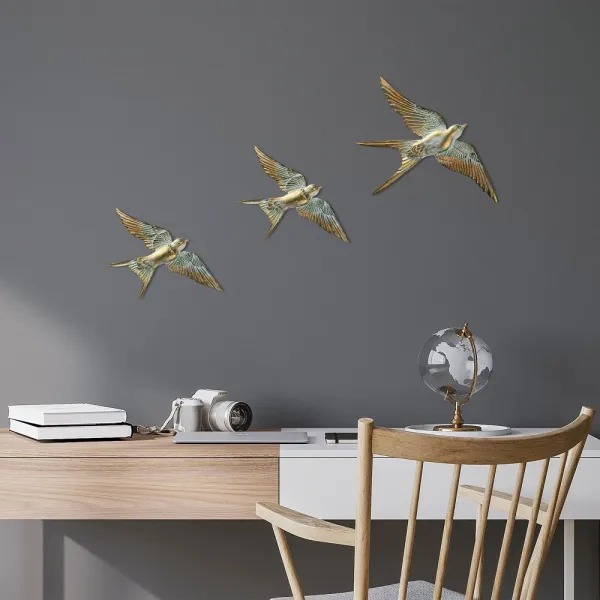Dekoratívny doplnok na stenu Flying Swallow - 1