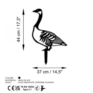 Záhradná dekorácia Goose 03