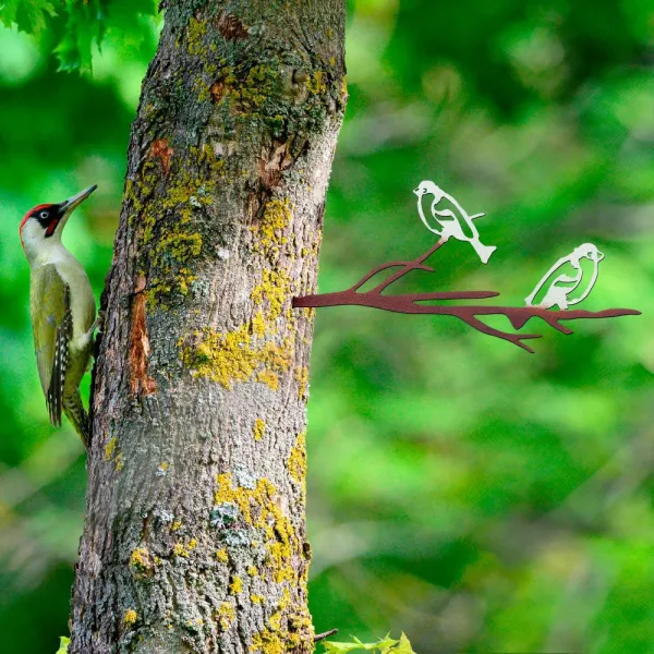 Záhradná dekorácia Bird on the branch 28