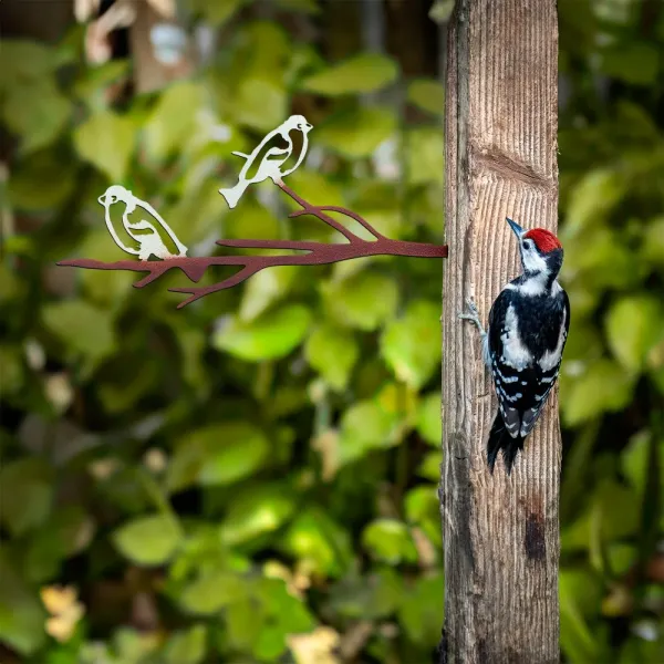 Záhradná dekorácia Bird on the branch 28