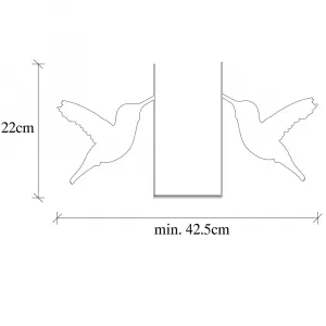 Metal Bookend Kitap tutucu 11 - White