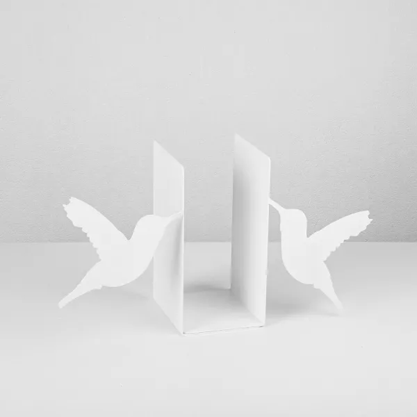 Metal Bookend Kitap tutucu 11 - White