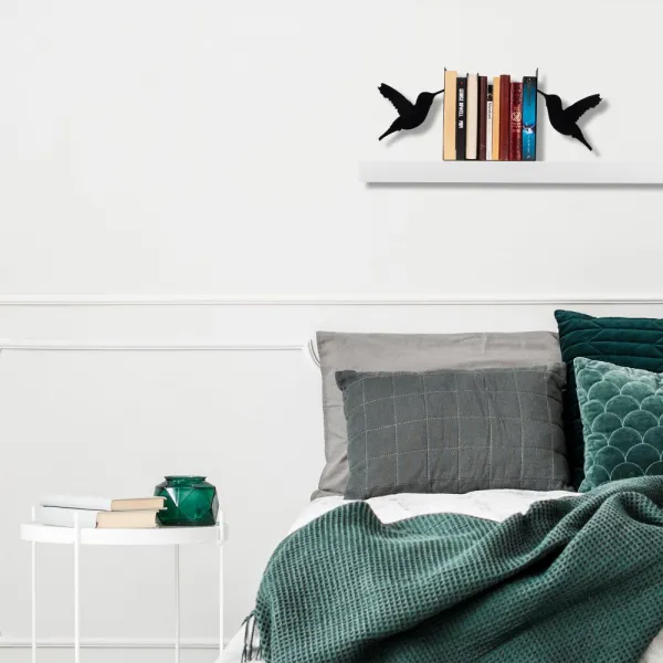 Metal Bookend Kitap tutucu 11 - Black
