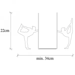 Metal Bookend Kitap tutucu 8 - Black