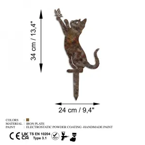 Záhradná dekorácia Cat -A 01