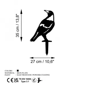 Záhradná dekorácia Bird 01
