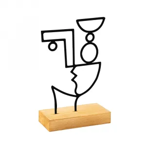 Dekoratívny predmet Cubik - Black