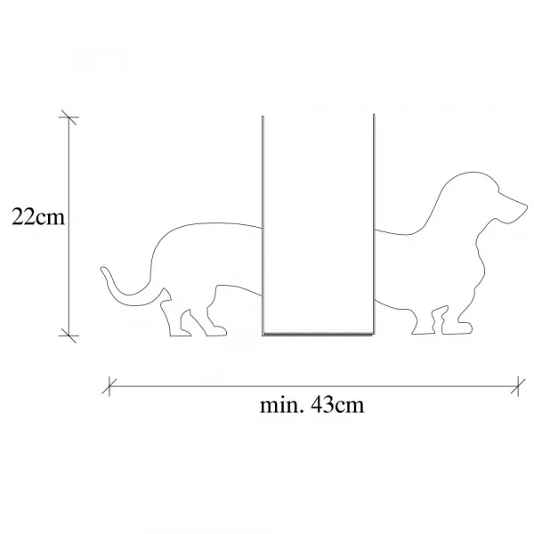 Metal Bookend Kitap tutucu 4 - Black
