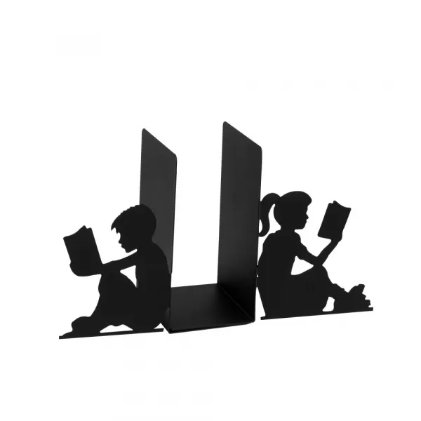 Metal Bookend Kitap tutucu 10 - Black