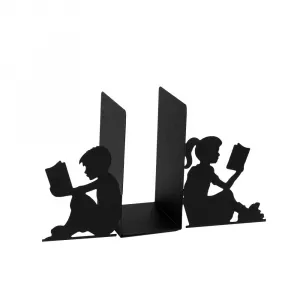 Metal Bookend Kitap tutucu 10 - Black