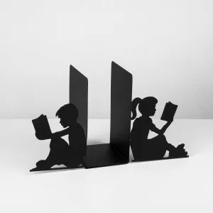 Metal Bookend Kitap tutucu 10 - Black