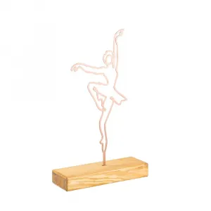 Dekoratívny predmet Ballerina - Copper