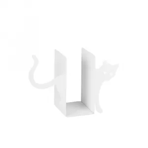 Metal Bookend Kitap tutucu 5 - White