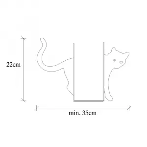 Metal Bookend Kitap tutucu 5 - White